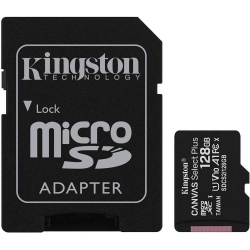 Kingston Canvas Select Plus MicroSD 100MBs Class 10 128GB